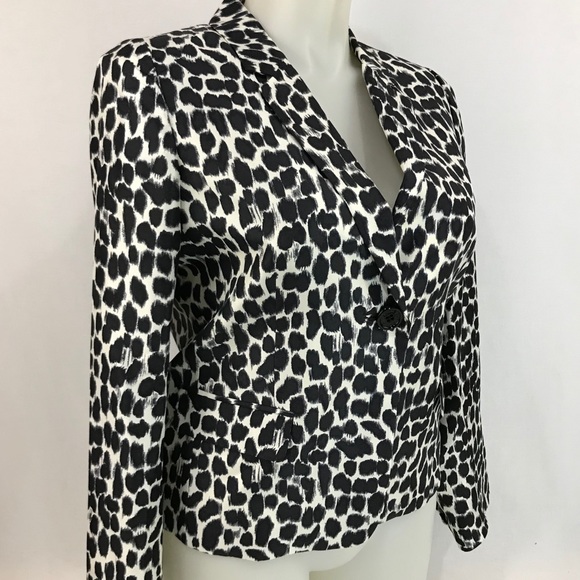 Kate Spade Silk Beverly Blazer Jacket Sz 12 - Picture 2 of 8